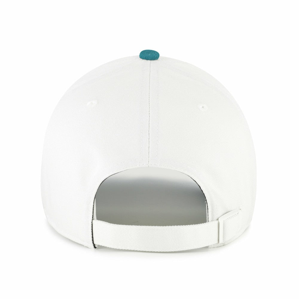 Cleveland Guardians Contemporary Tonal Clean Up Adjustable Hat White/Teal