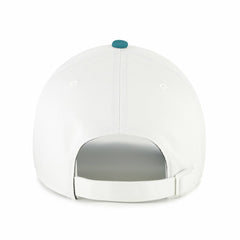 Los Angeles Dodgers Contemporary Tonal Clean Up Adjustable Hat White/Teal