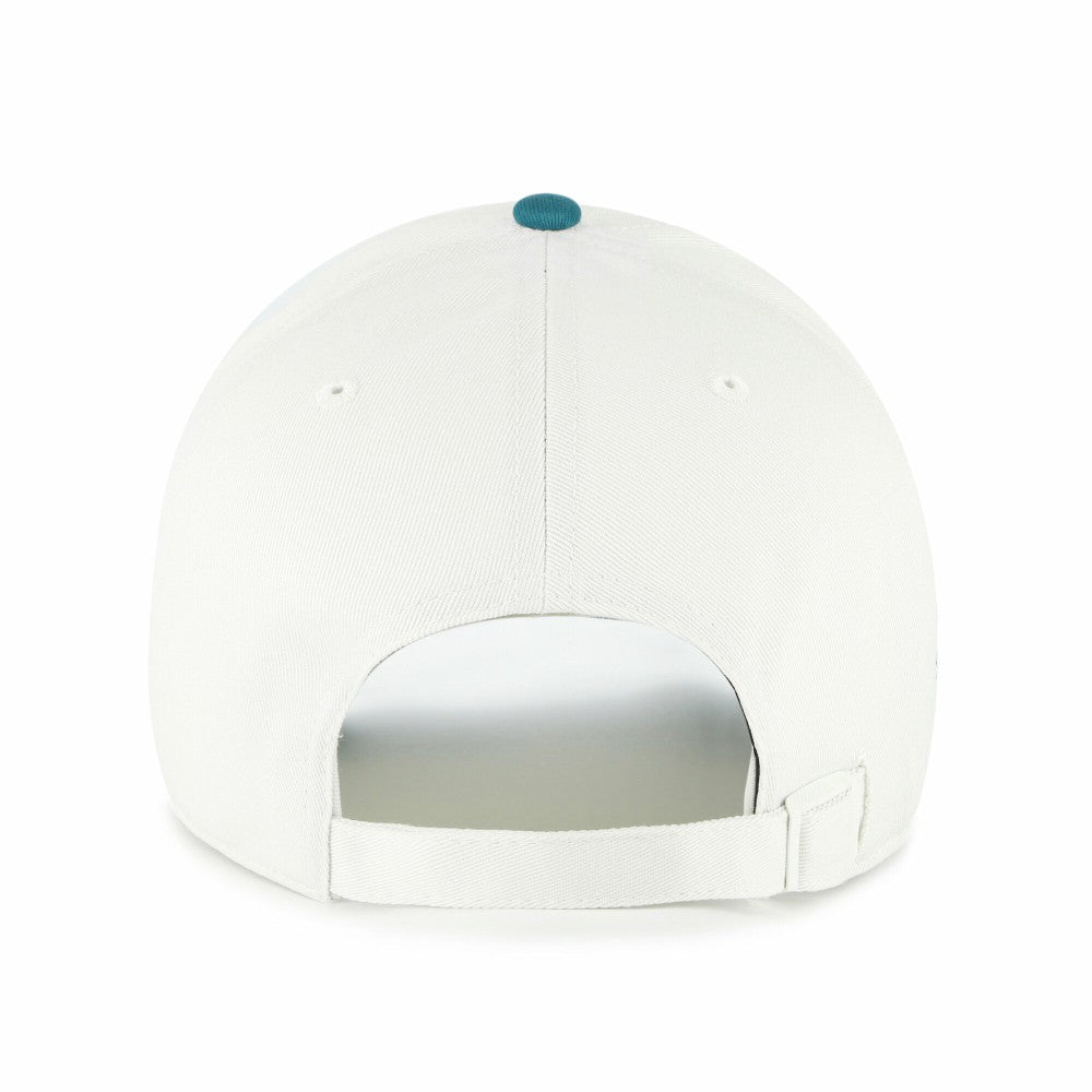 Kansas City Royals Contemporary Tonal Clean Up Adjustable Hat White/Teal