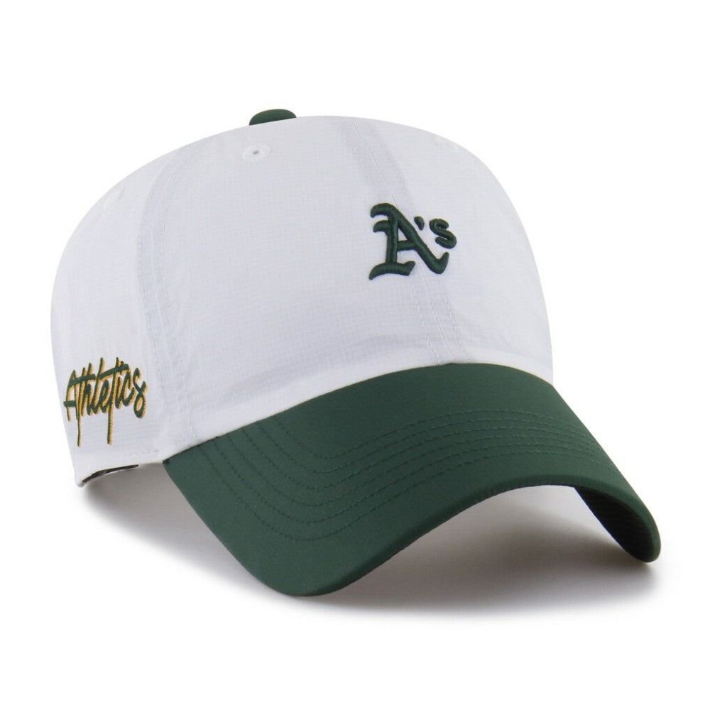 Athletics Vista Mini Clean Up brrr° Adjustable Hat White/Green