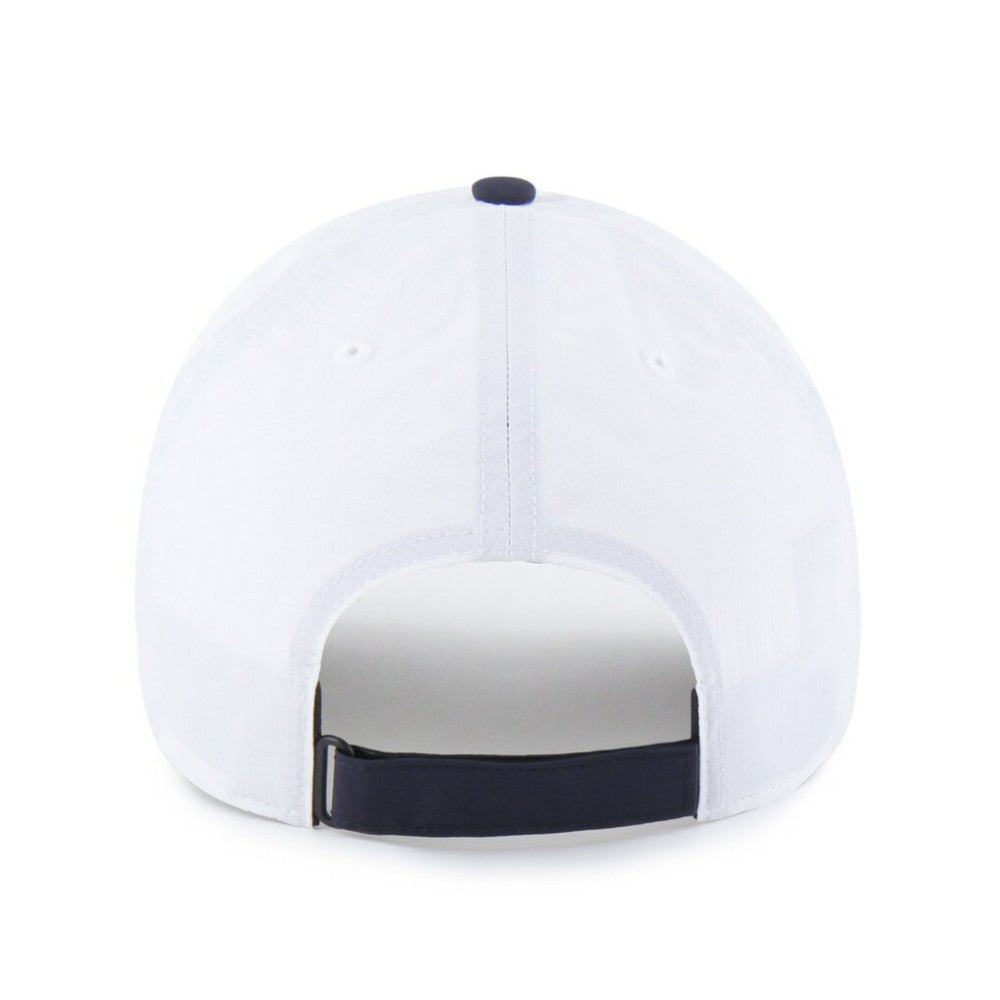 Atlanta Braves Vista Mini Clean Up brrr° Adjustable Hat White/Navy