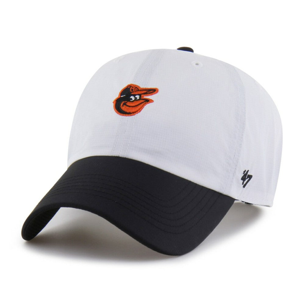 Baltimore Orioles Vista Mini Clean Up brrr° Adjustable Hat White/Black