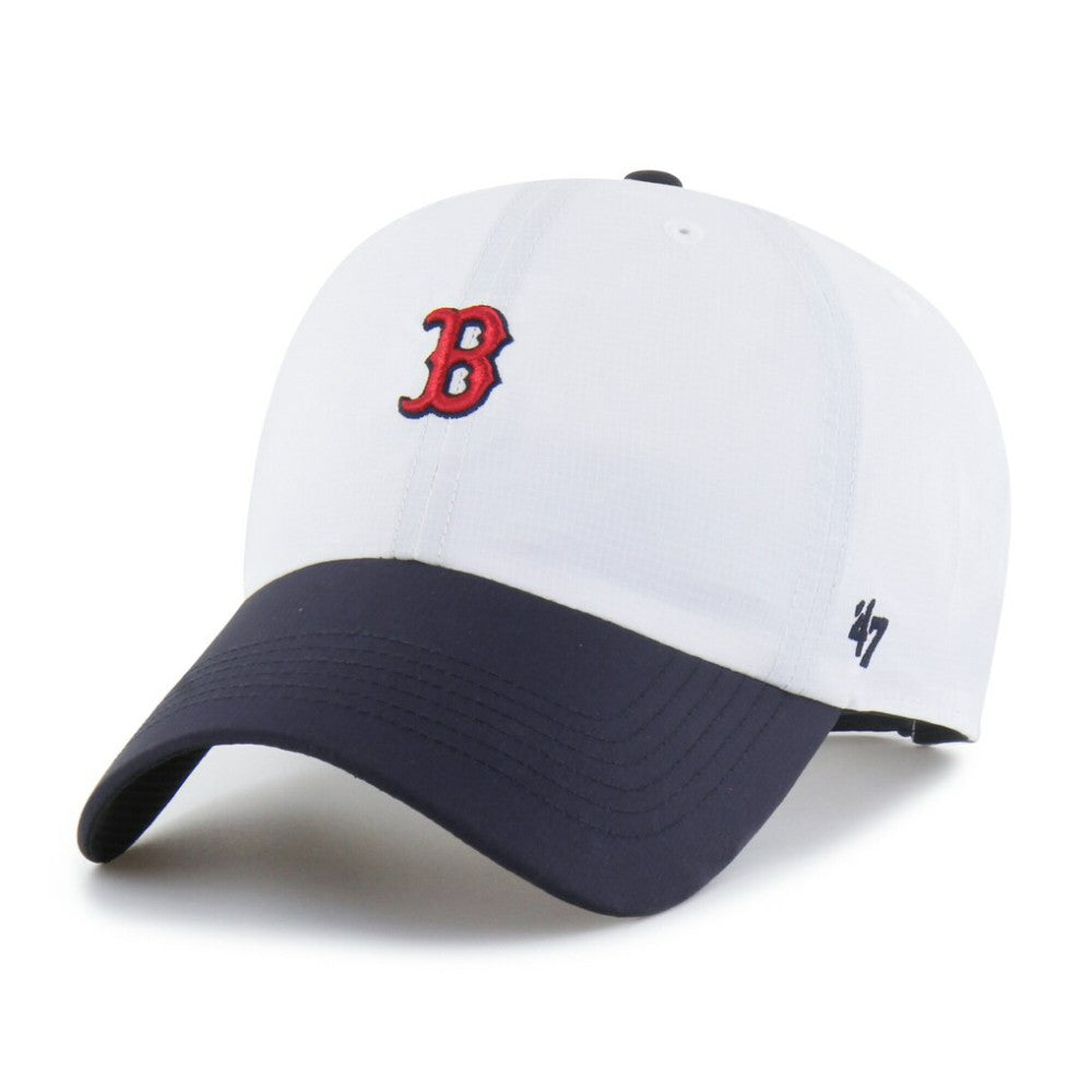 Boston Red Sox Vista Mini Clean Up brrr° Adjustable Hat White/Navy