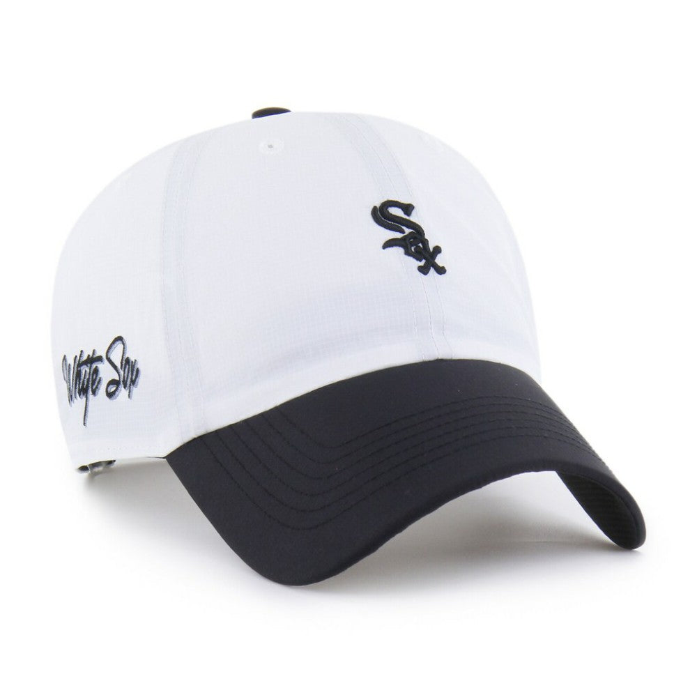 Chicago White Sox Vista Mini Clean Up brrr° Adjustable Hat White/Black