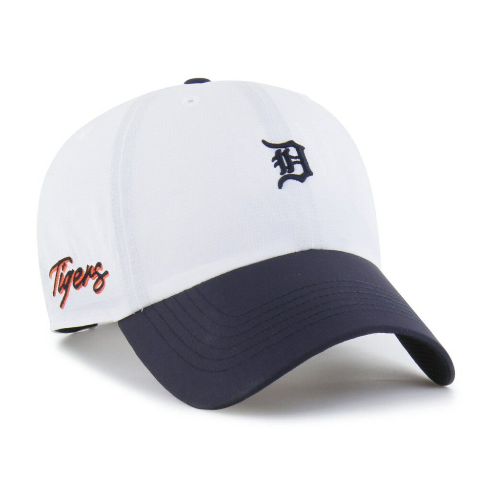Detroit Tigers Vista Mini Clean Up brrr° Adjustable Hat White/Navy