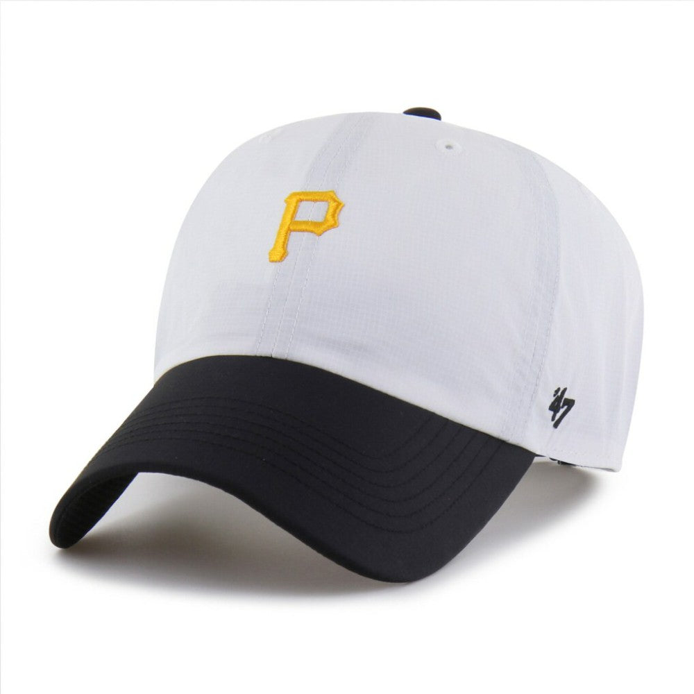 Pittsburgh Pirates Vista Mini Clean Up brrr° Adjustable Hat White/Black