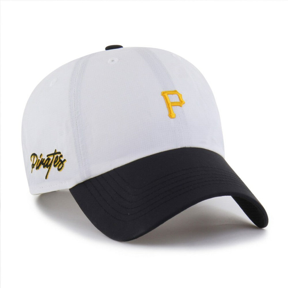Pittsburgh Pirates Vista Mini Clean Up brrr° Adjustable Hat White/Black