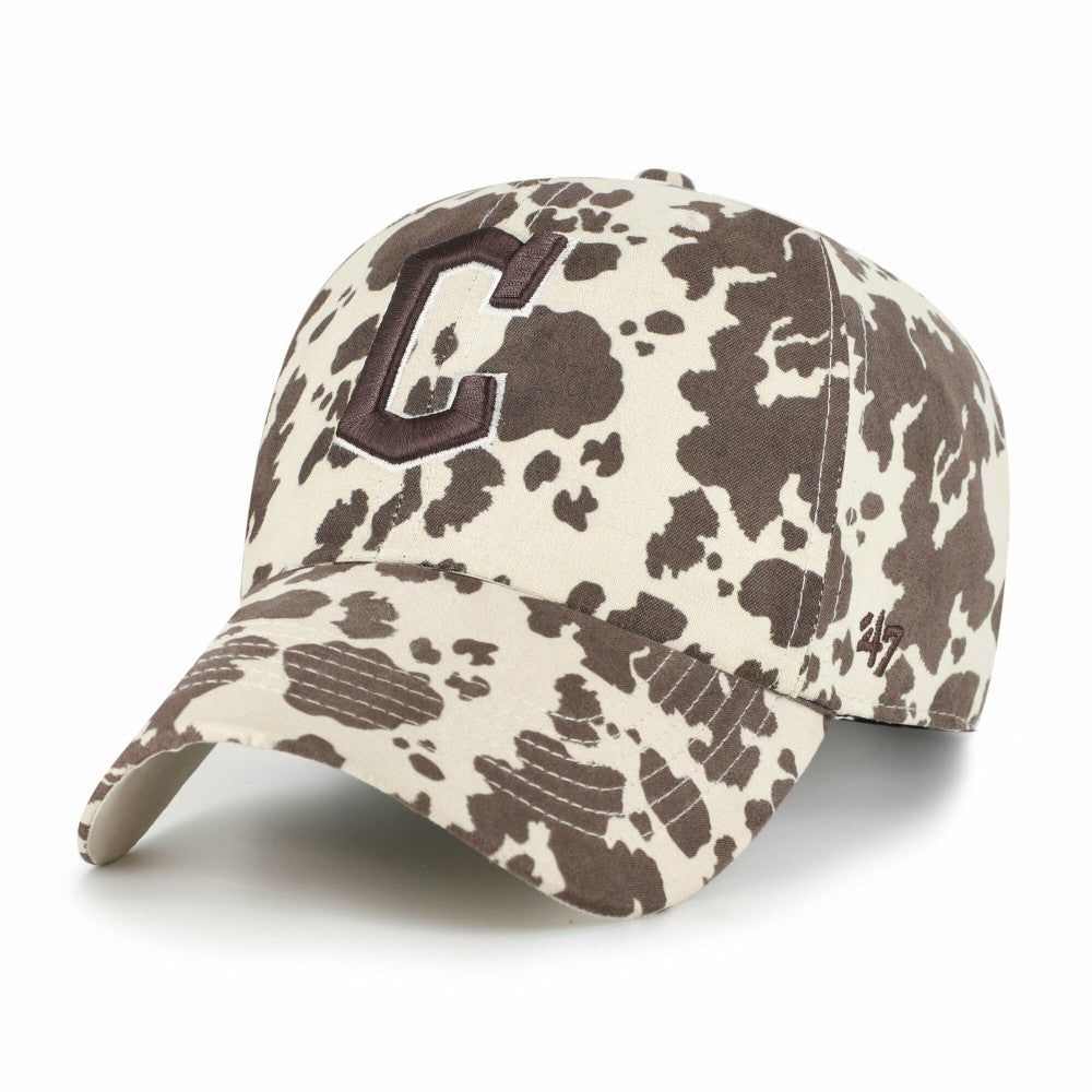 Cleveland Guardians Women's Bessie Clean Up Adjustable Hat Natural