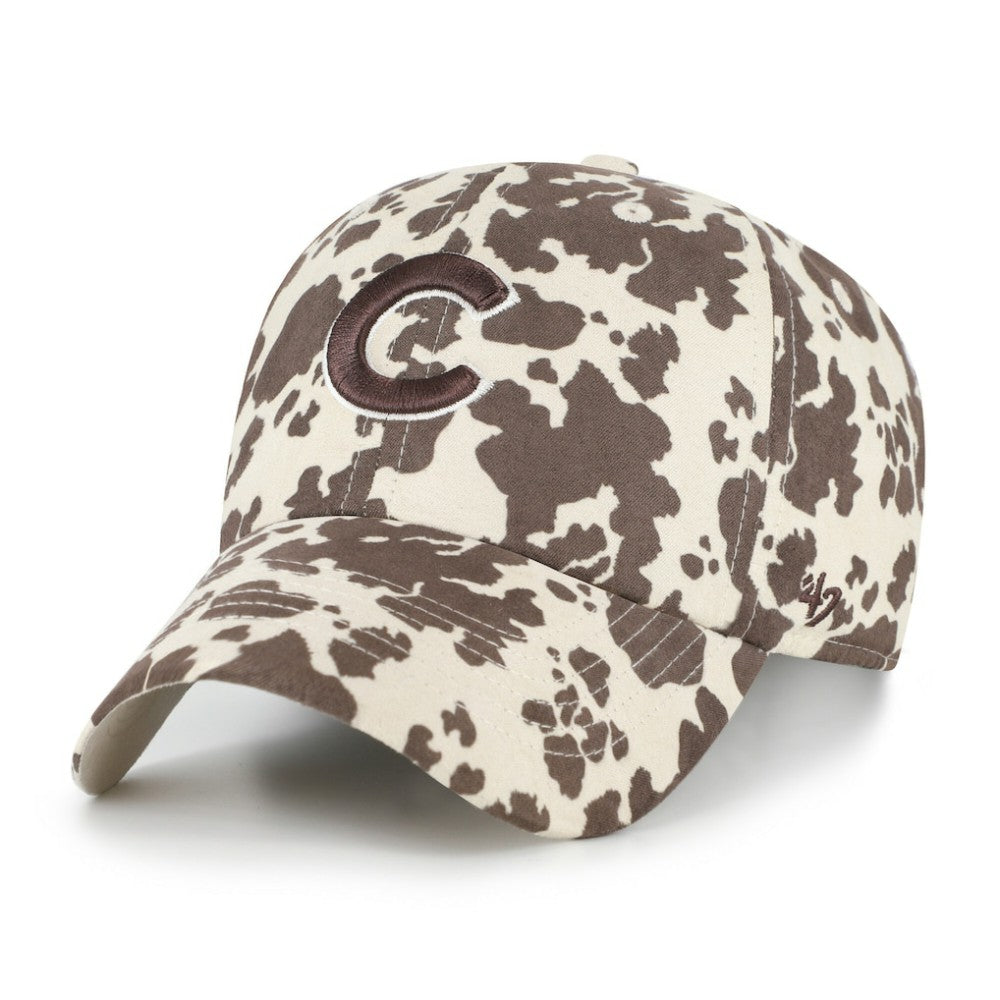 Chicago Cubs Women's Bessie Clean Up Adjustable Hat Natural