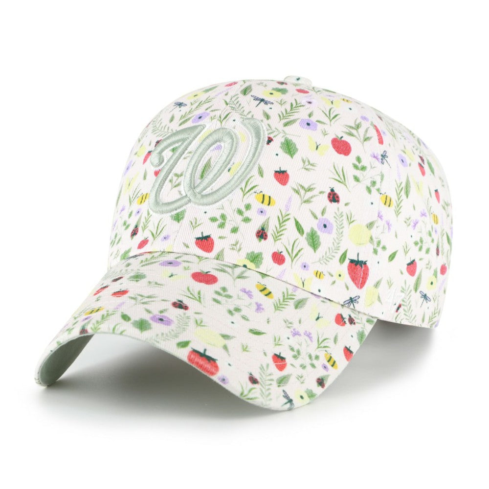 Washington Nationals Women's Posey Clean Up Adjustable Hat Light Pink