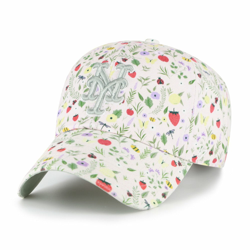 New York Mets Women's Posey Clean Up Adjustable Hat Light Pink