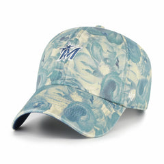 Miami Marlins Women's Gardenia Clean Up Adjustable Hat Blue