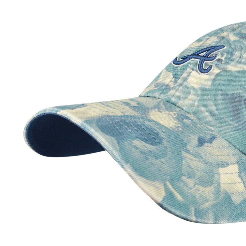 Atlanta Braves Women's Gardenia Clean Up Adjustable Hat Blue