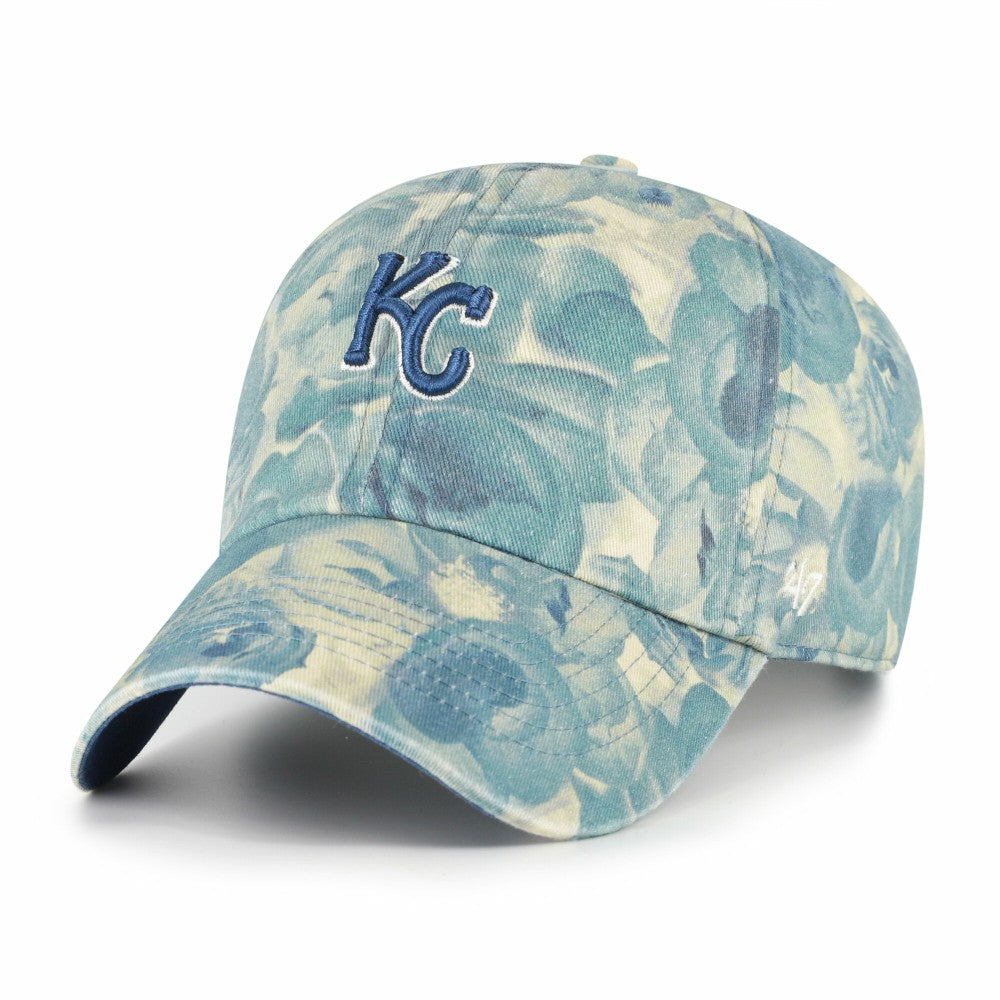 Kansas City Royals Women's Gardenia Clean Up Adjustable Hat Blue