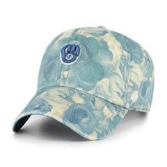 Milwaukee Brewers Women's Gardenia Clean Up Adjustable Hat Blue