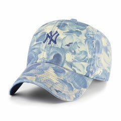 New York Yankees Women's Gardenia Clean Up Adjustable Hat Blue