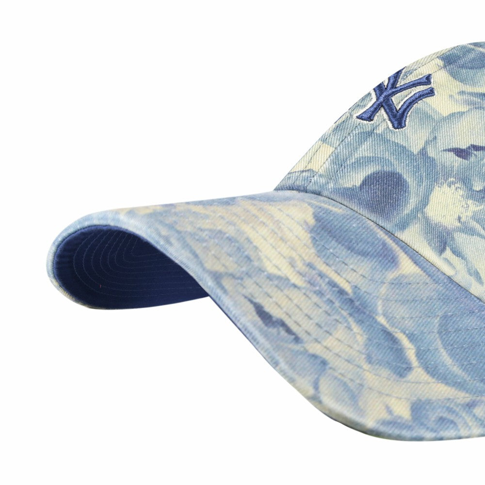 New York Yankees Women's Gardenia Clean Up Adjustable Hat Blue