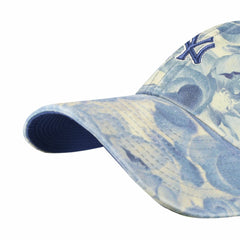 New York Yankees Women's Gardenia Clean Up Adjustable Hat Blue