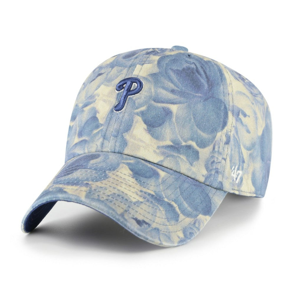 Philadelphia Phillies Women's Gardenia Clean Up Adjustable Hat Blue