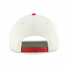Los Angeles Angels Youth Frame Out Hitch Adjustable Hat Natural/Red