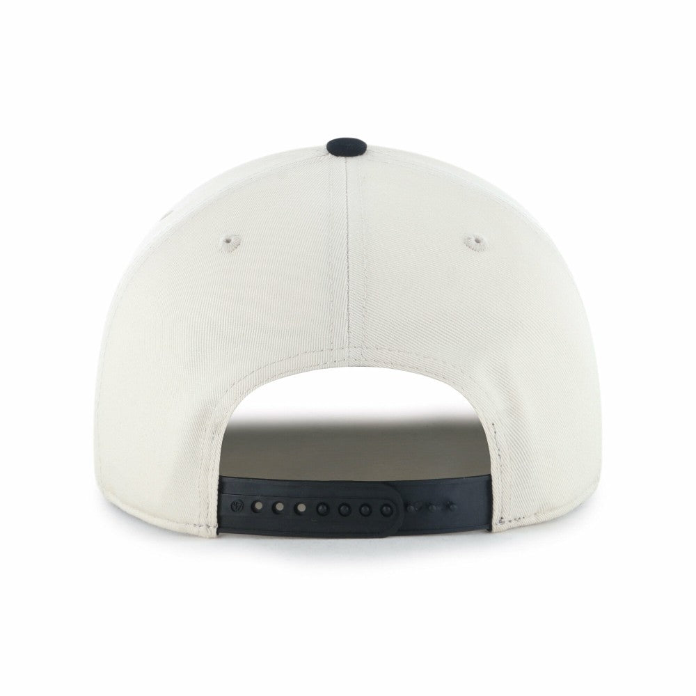 Miami Marlins Youth Frame Out Hitch Adjustable Hat Natural/Black