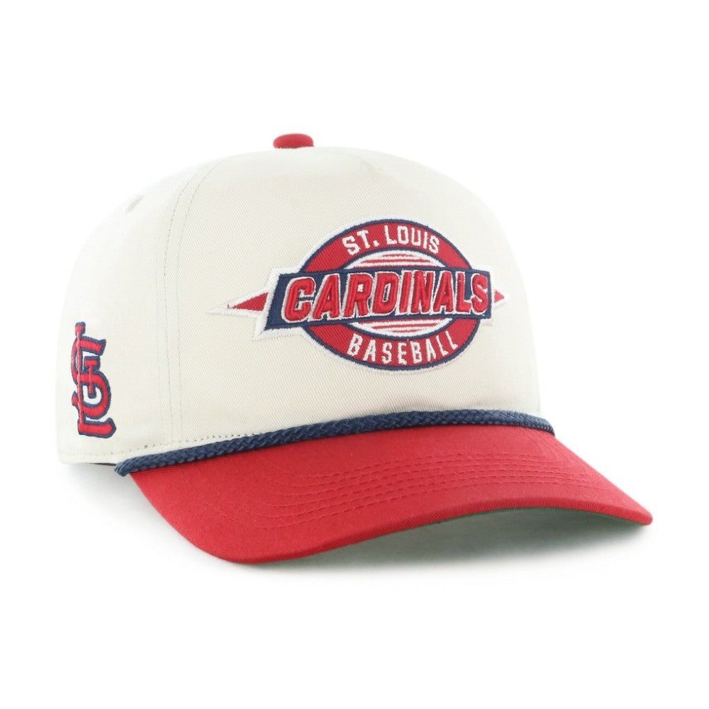St. Louis Cardinals Youth Frame Out Hitch Adjustable Hat Natural/Red