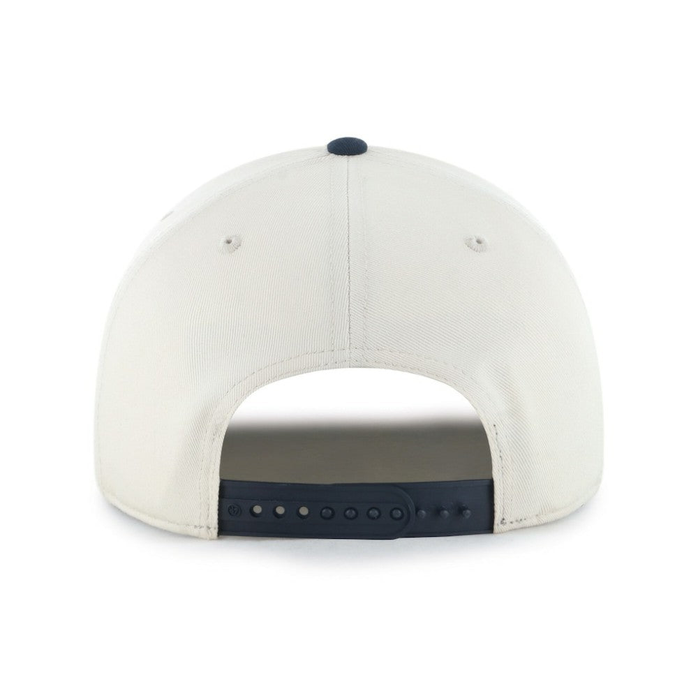 Tampa Bay Rays Youth Frame Out Hitch Adjustable Hat Natural/Navy