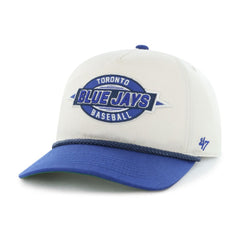 Toronto Blue Jays Youth Frame Out Hitch Adjustable Hat Natural/Royal