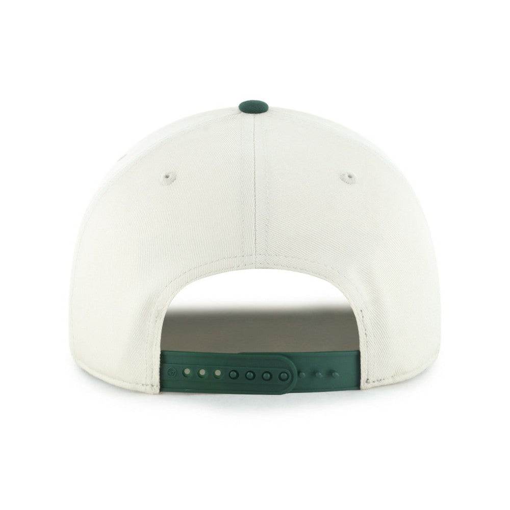 Athletics Youth Frame Out Hitch Adjustable Hat Natural/Green