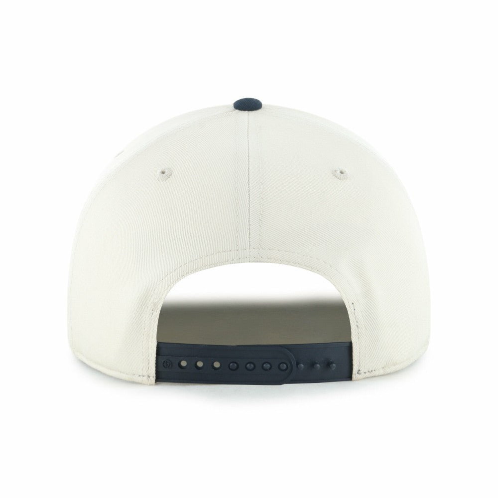 Cleveland Guardians Youth Frame Out Hitch Adjustable Hat Natural/Navy