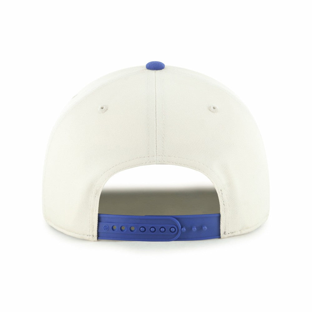 Kansas City Royals Youth Frame Out Hitch Adjustable Hat Natural/Royal
