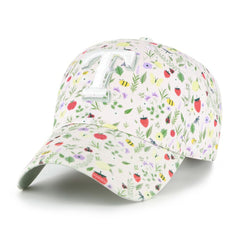 Texas Rangers Girls Youth Posey Clean Up Adjustable Hat Light Pink