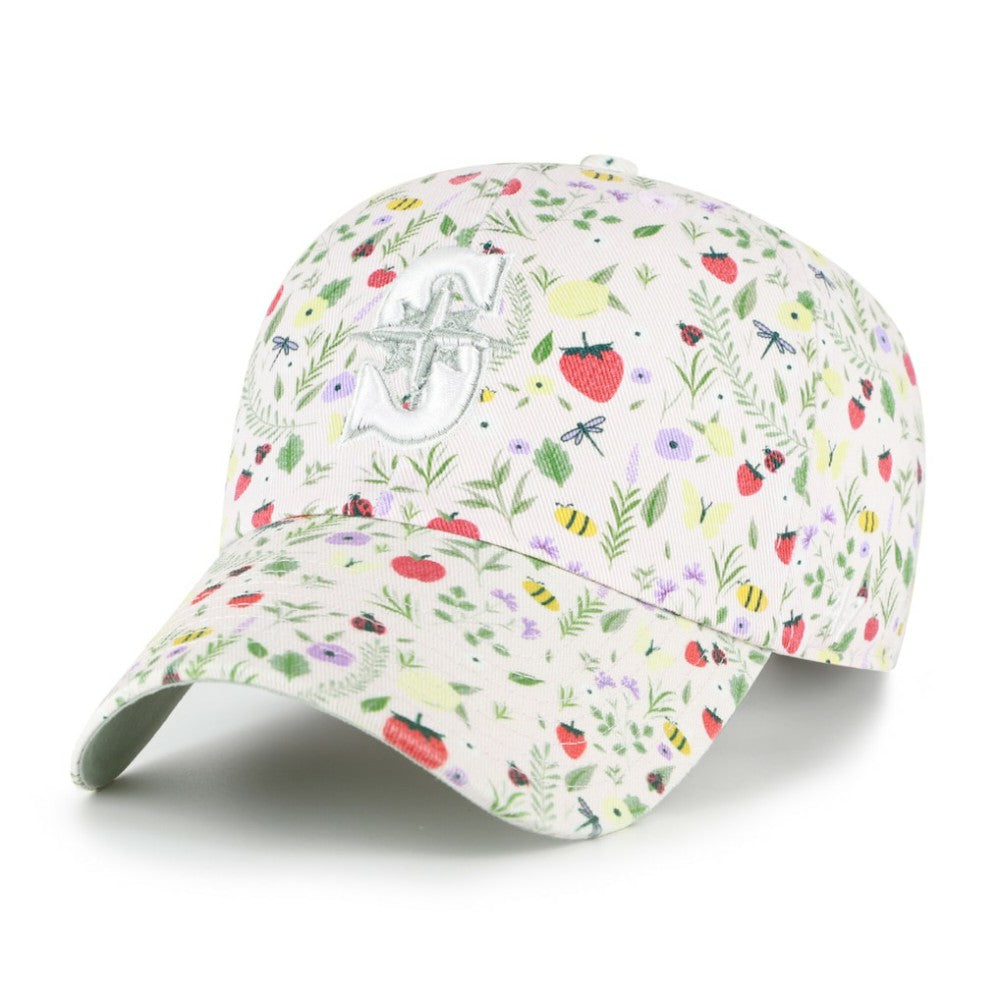 Seattle Mariners Girls Youth Posey Clean Up Adjustable Hat Light Pink
