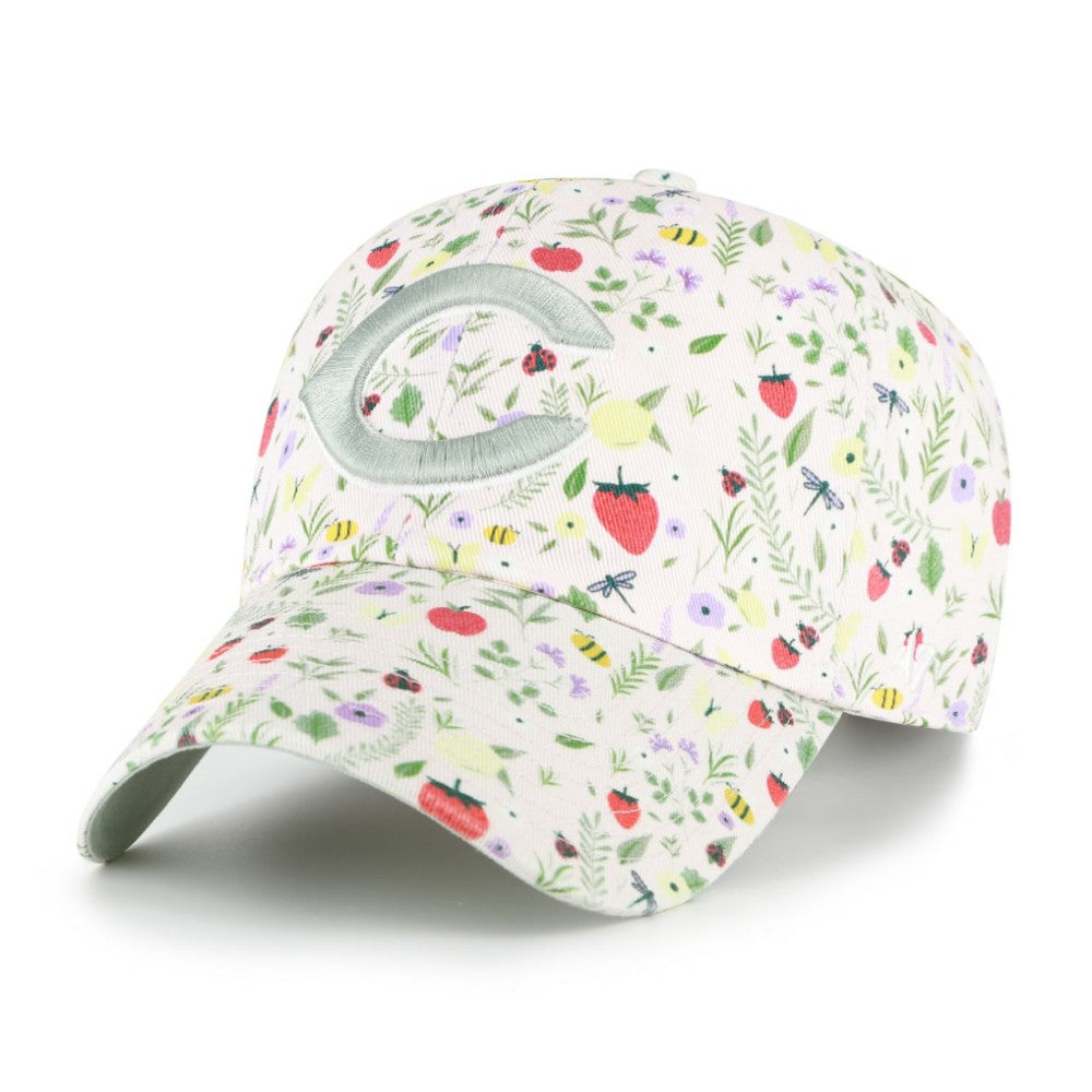 Cincinnati Reds Girls Youth Posey Clean Up Adjustable Hat Light Pink
