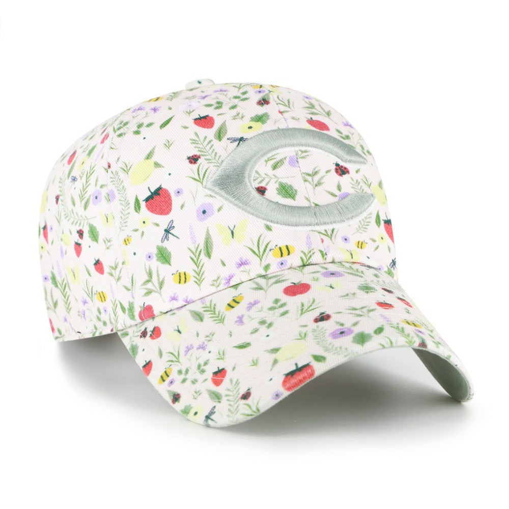 Cincinnati Reds Girls Youth Posey Clean Up Adjustable Hat Light Pink