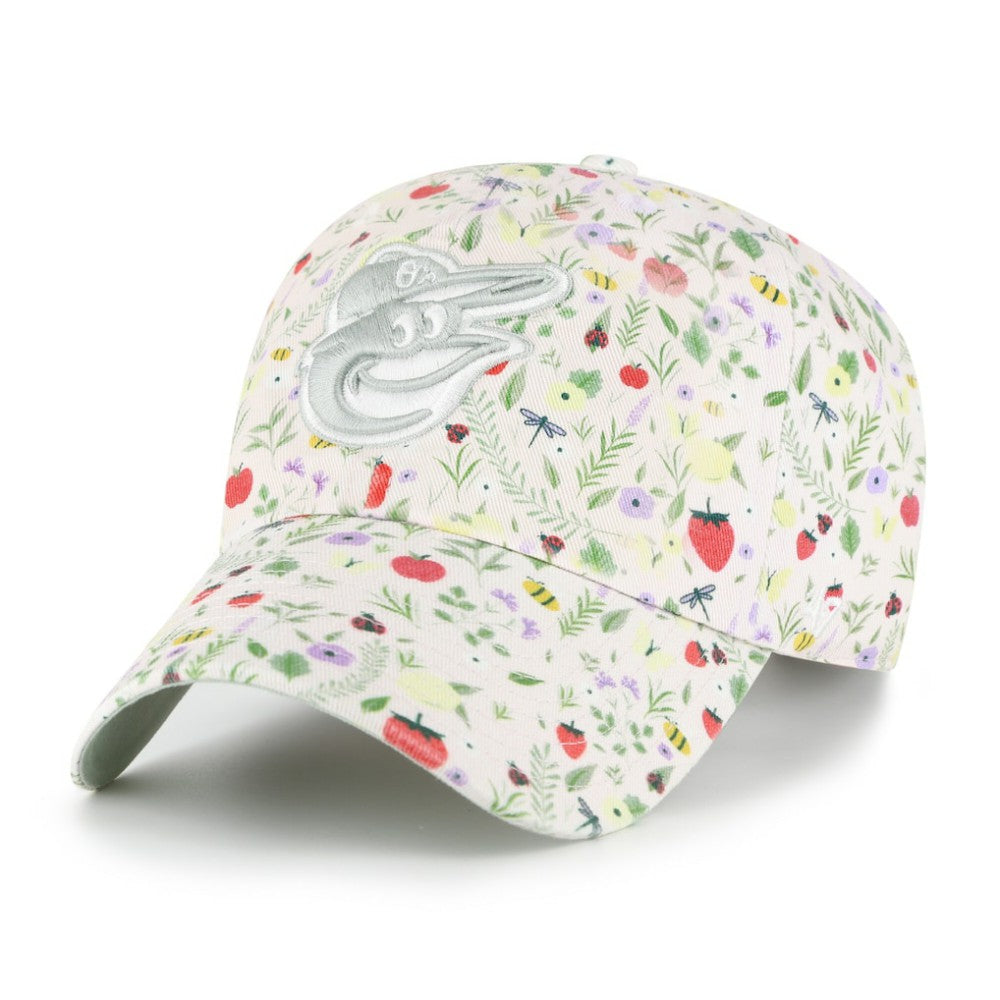 Baltimore Orioles Girls Youth Posey Clean Up Adjustable Hat Light Pink