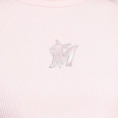 Miami Marlins Starter Women's Pastels Ribbed Tank Top Light Pink