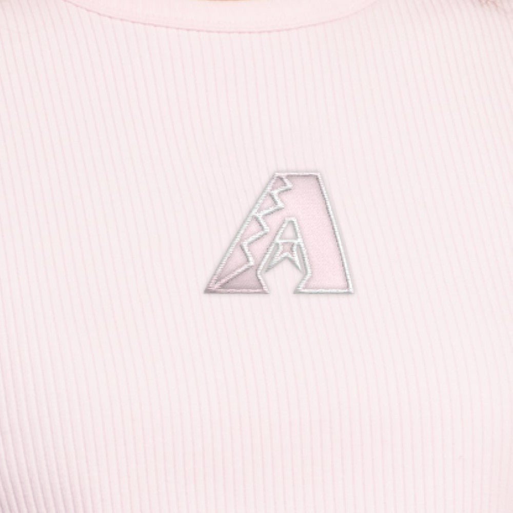 Arizona Diamondbacks Starter Women's Pastels Ribbed Tank Top Light Pink
