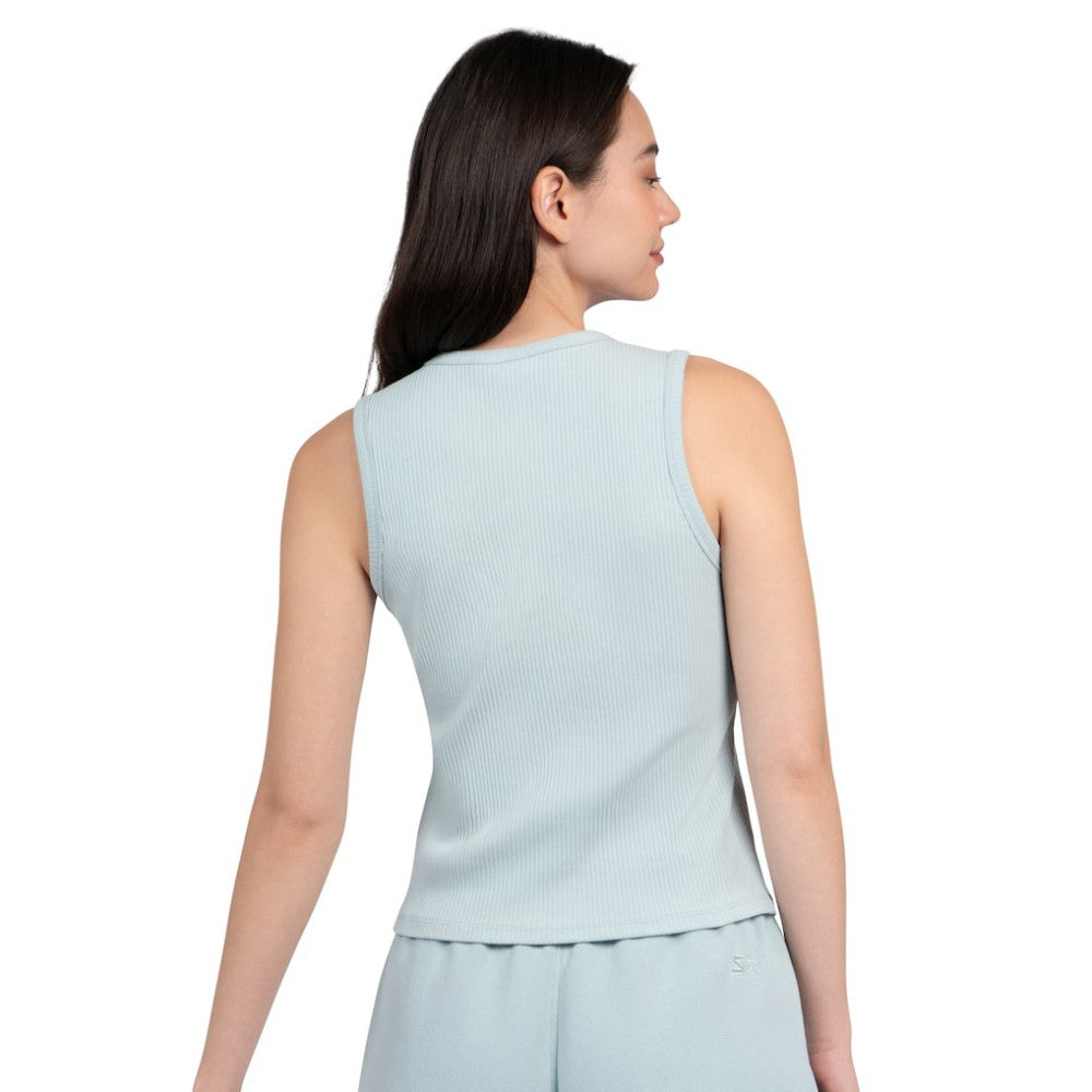 Athletics Starter Women's Pastels Ribbed Tank Top Mint