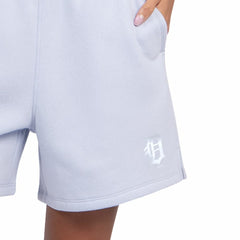 Detroit Tigers Starter Women's Pastel High Waisted Shorts Light Blue
