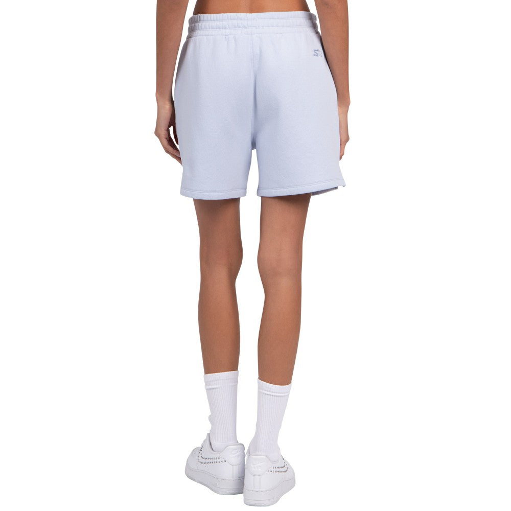 Cleveland Guardians Starter Women's Pastel High Waisted Shorts Light Blue