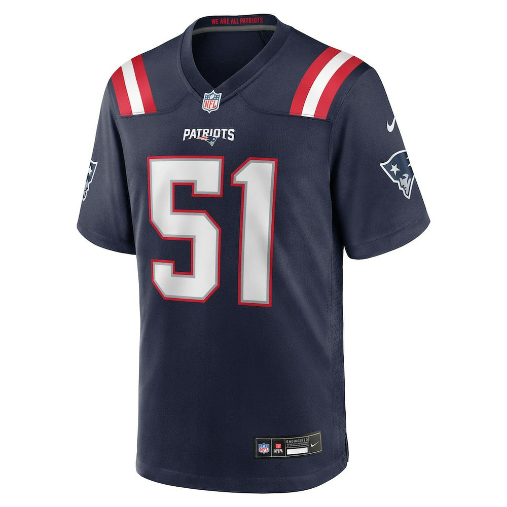Jack Gibbens New England Patriots Team Game Jersey - Navy online