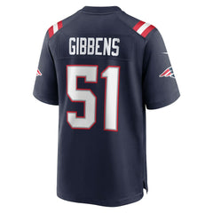 Jack Gibbens New England Patriots Team Game Jersey - Navy online