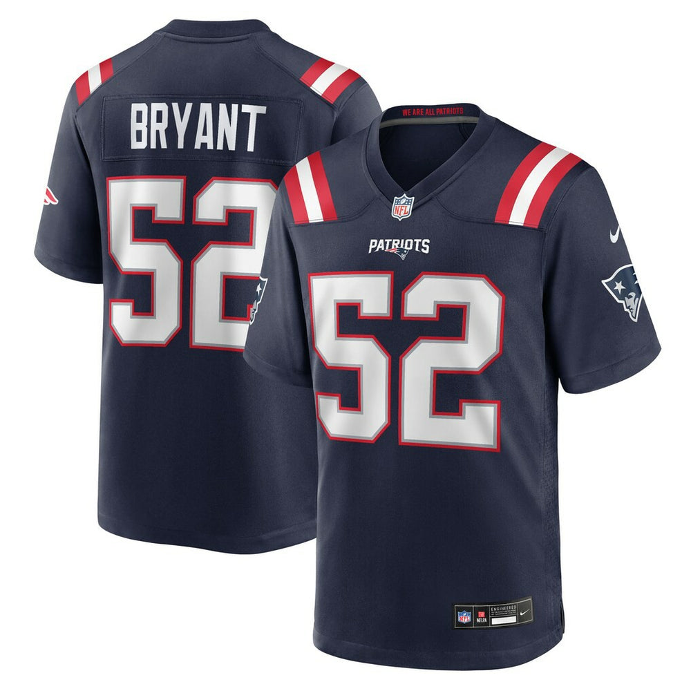 Marcus Bryant New England Patriots Team Game Jersey - Navy sale