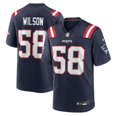 Jared Wilson New England Patriots Team Game Jersey - Navy online