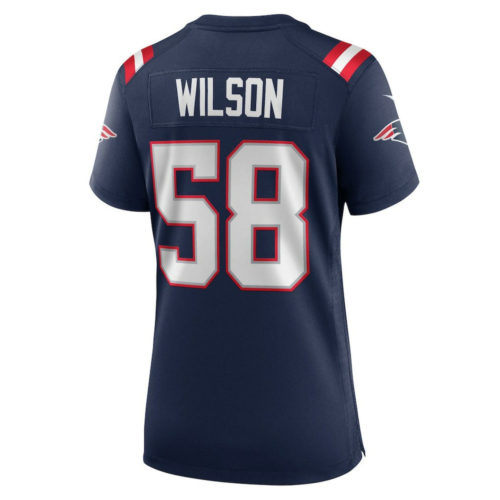 Jared Wilson New England Patriots Women's Team Game Jersey - Navy on sale