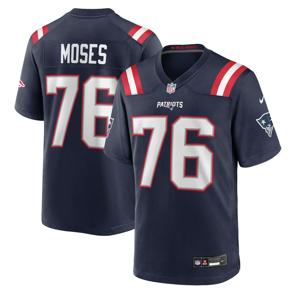 Morgan Moses New England Patriots Team Game Jersey - Navy outlet