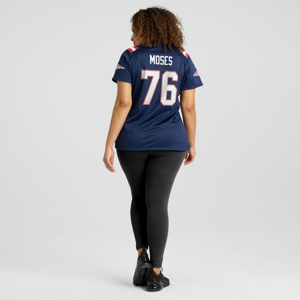 Morgan Moses New England Patriots Women's Team Game Jersey - Navy outlet