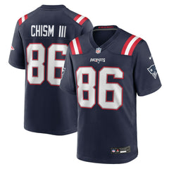 Efton Chism III New England Patriots Team Game Jersey - Navy cheap