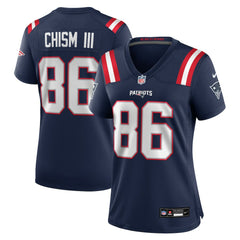 Efton Chism III New England Patriots Women's Team Game Jersey - Navy online